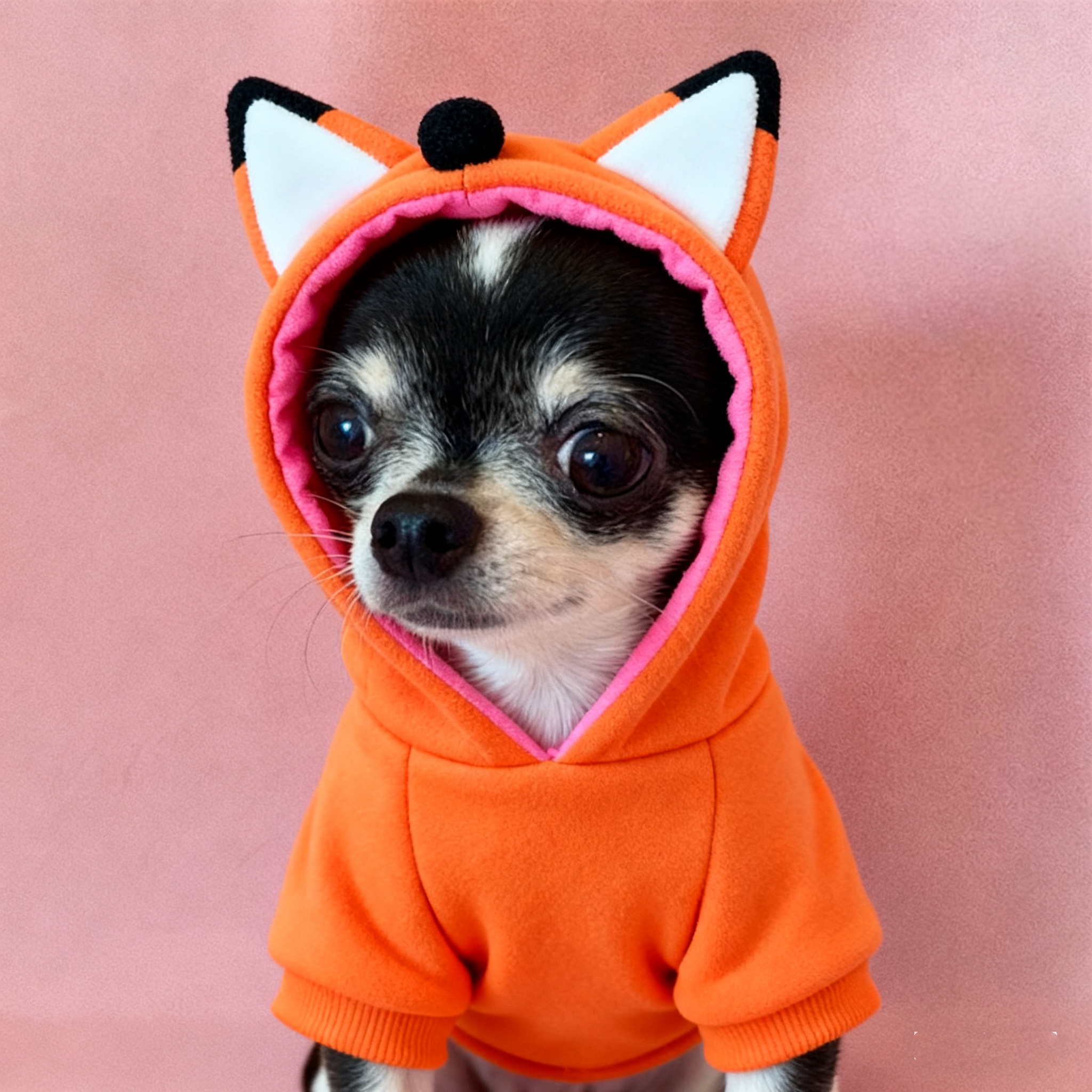 吉娃娃小鹿犬专用狗狗秋冬季衣服小体幼犬加厚保暖冬天迷你狗卫衣