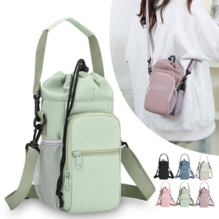 百搭通用款手机包女水壶包雨伞包手提单肩斜挎包外出运动水杯挎包