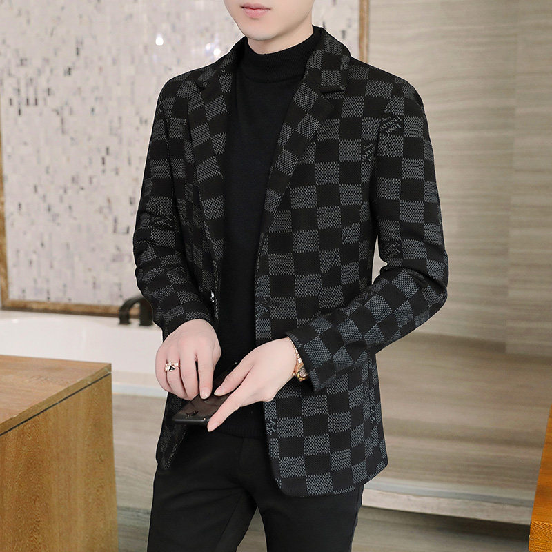 秋冬季新款主推高品质男士毛呢大衣短款西服上衣外套N712P130,男装毛呢大衣,电商B226-2（原B217-2）