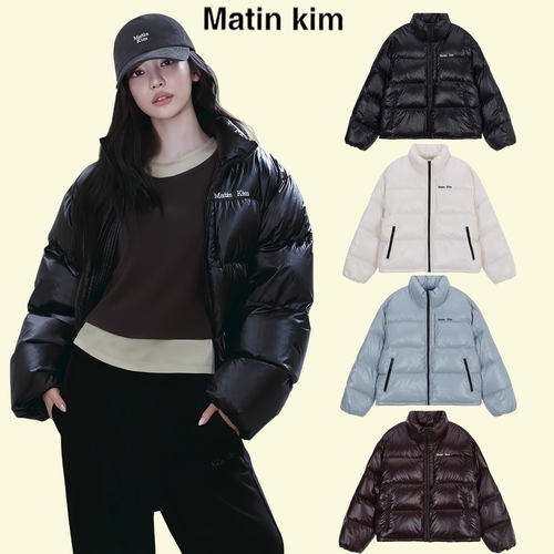 韩国小众潮牌matinkim羽绒服宁艺卓同款MK加厚保暖外套情侣款上衣
