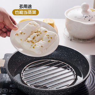 家用厨房加厚防烫耐高温碗碟垫不锈钢砂锅垫台面餐桌盘子隔热垫子