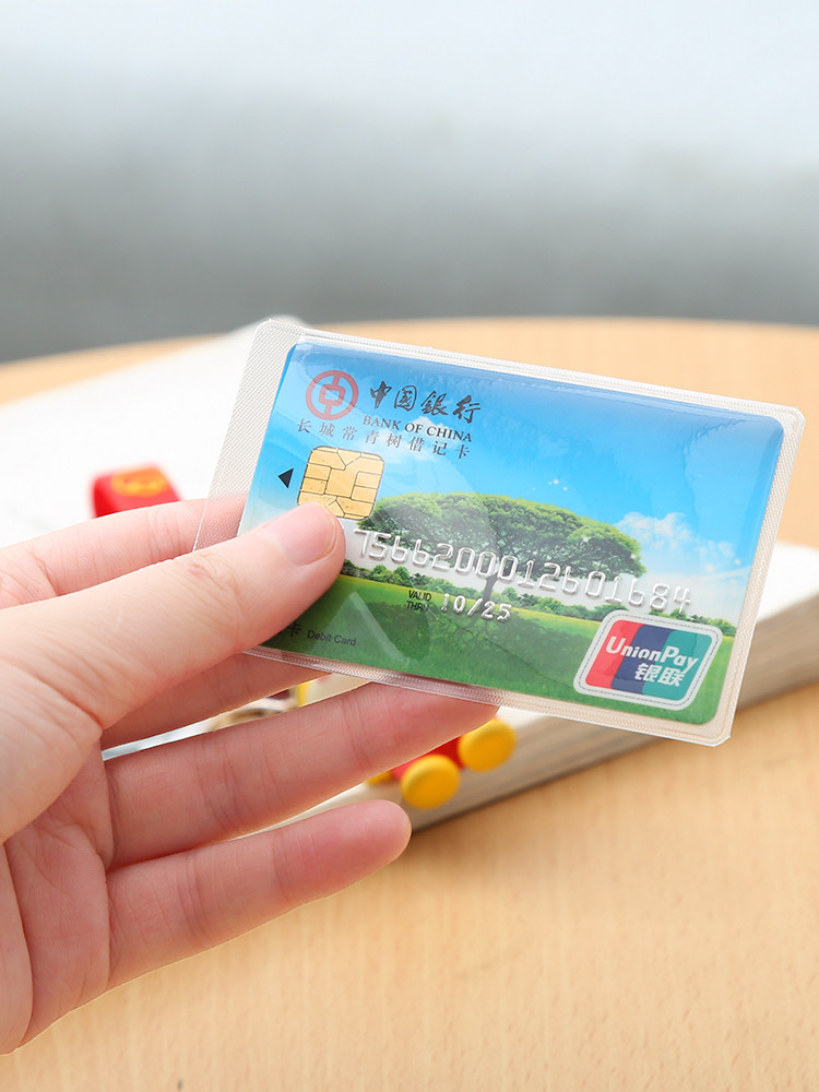 투명 반투명 자기장 방지 ID 카드 소지자 은행 카드 소지자 신분증 보호 커버 회원 카드 사회 보장 카드 ID 카드 소지자