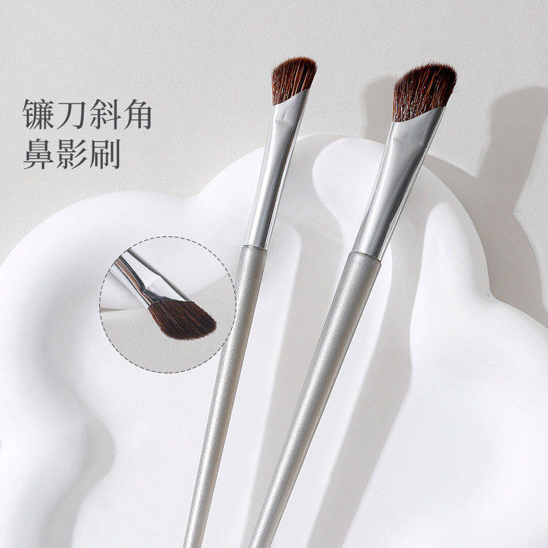 镰刀斜角鼻影刷修容刷动物毛眼部