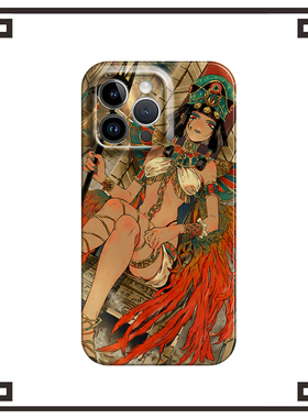 阴阳师复古女王适用iphone16promax菲林手机壳15苹果17华为p80mate60荣耀400vivos30s19s18软红米k70note14硬