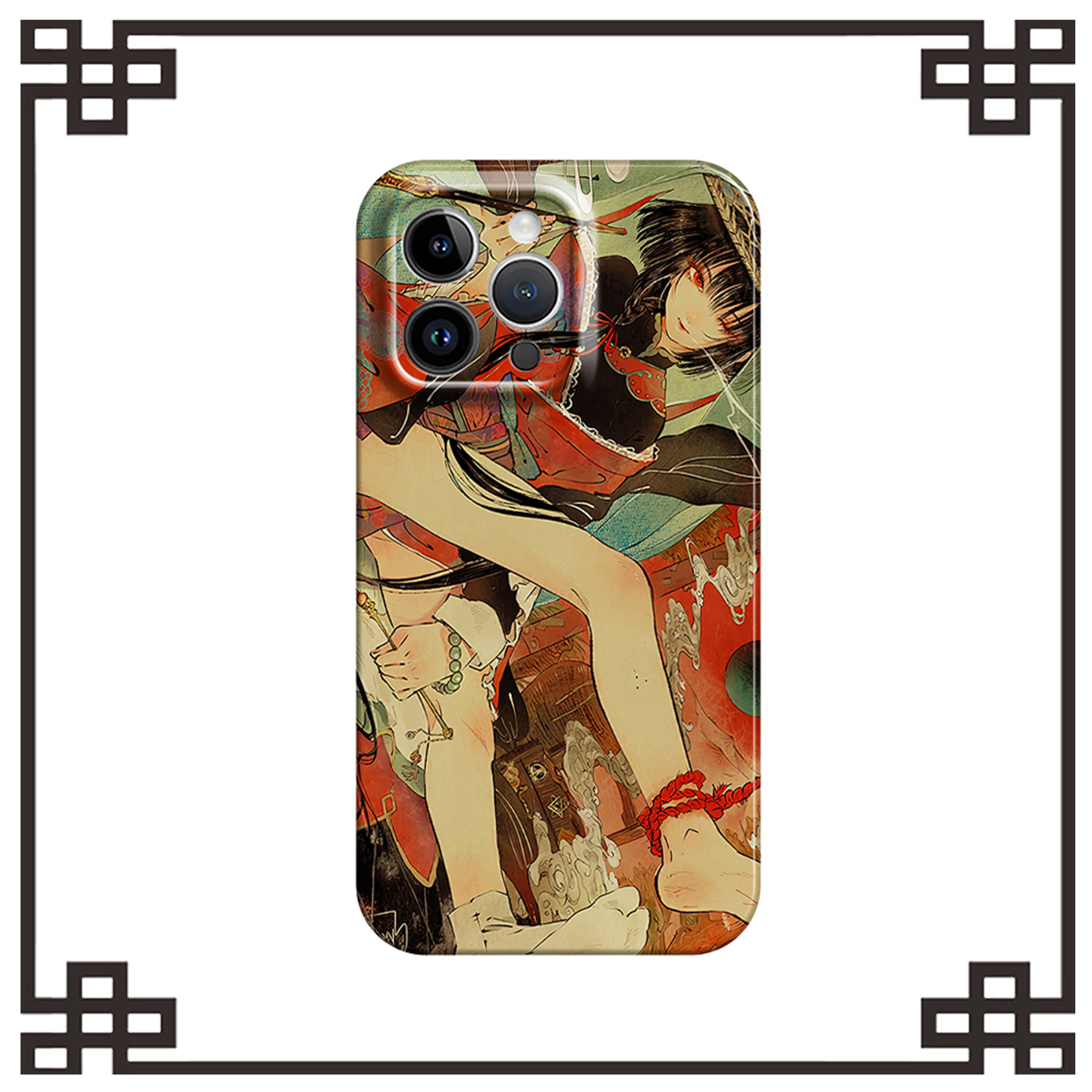 阴阳师复古少女适用iphone17promax菲林手机壳15苹果16华为p80mate60荣耀400vivos30s19s18软红米k70note14硬