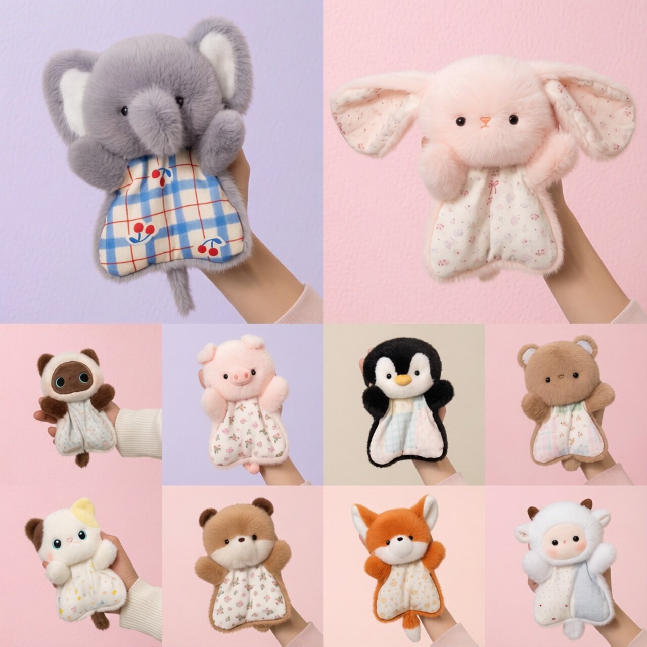 豆袋安抚玩偶小羊公仔捏捏陪伴手偶毛绒玩具娃娃儿童生日礼物女生
