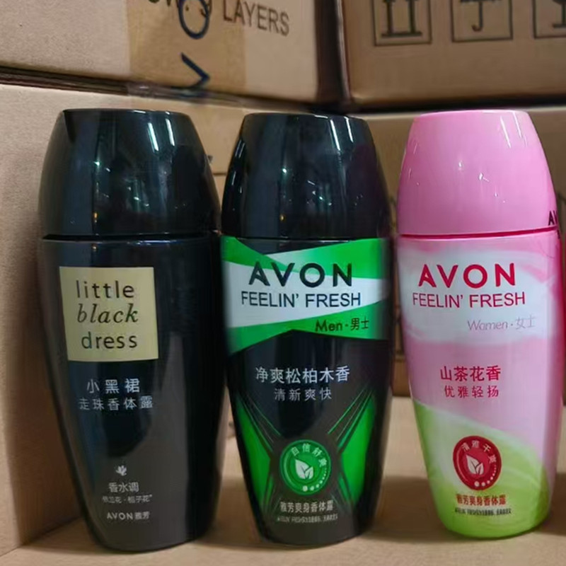 正品雅芳爽身香体露清雅桂花香清新爽快净爽松柏木香40ML止汗露图片