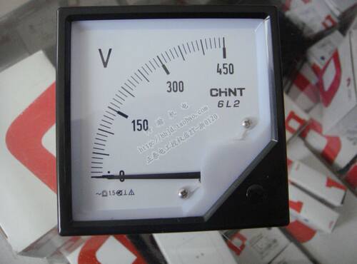 正泰模拟仪表板表6L2电流表电压表450V100/150/200/300/400/600/5