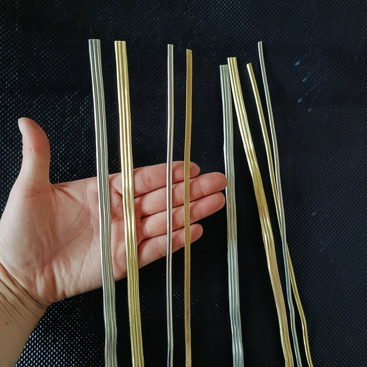 纯铜条 白铜条黄铜条 笼头用马鞍用半圆铜条铜属子 马具马鞍用品