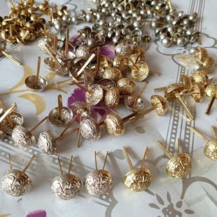 马鞍泡钉 马鞍黄铜泡钉 白铜泡钉 马鞍马具马术用品