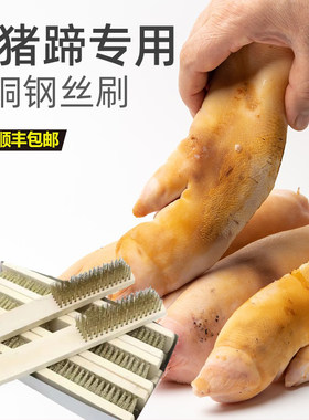 洗猪蹄专用刷子神器螃蟹