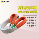 扁平吊带吊装 带行车起重吊带1T2T3T 工业起重吊装 带 双扣扁平吊带