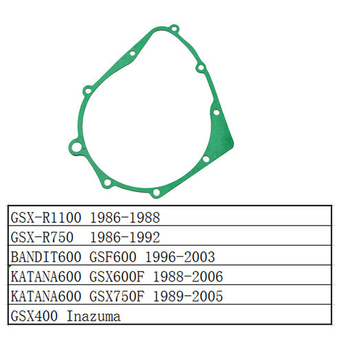 GSX400 Inazuma400  GSF600 GSX-R750发动机发电机触发器盖垫片
