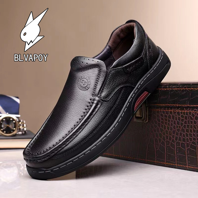 花花公子皮鞋男新款商务休闲中年爸爸鞋真皮软底黄色男豆豆鞋男鞋,流行男鞋,乐福鞋（豆豆鞋）,淘宝优惠券,粉丝福利购,淘宝优惠卷