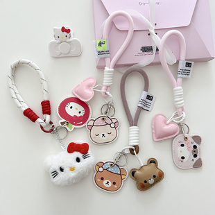 水滴形小门禁卡套保护壳门卡包电梯ic电梯牌控可爱挂绳挂件kitty