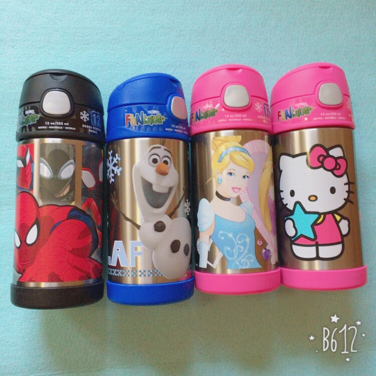 thermos膳魔师儿童吸管杯保温杯