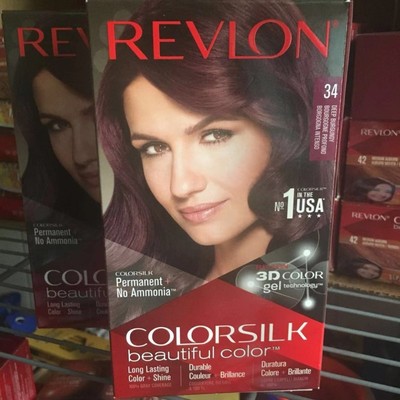 美国Revlon露华浓丽然染发剂霜焗油膏遮白发不伤发无刺激 2盒包邮