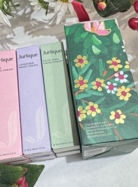 茱莉蔻 2025年护手霜礼盒套装 玫瑰2+薰衣䓍2+芦荟2手霜15ml