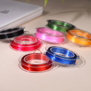 手串弹力线串珠专用耐磨弹力线水晶珍珠手工DIY文玩线透明手链线