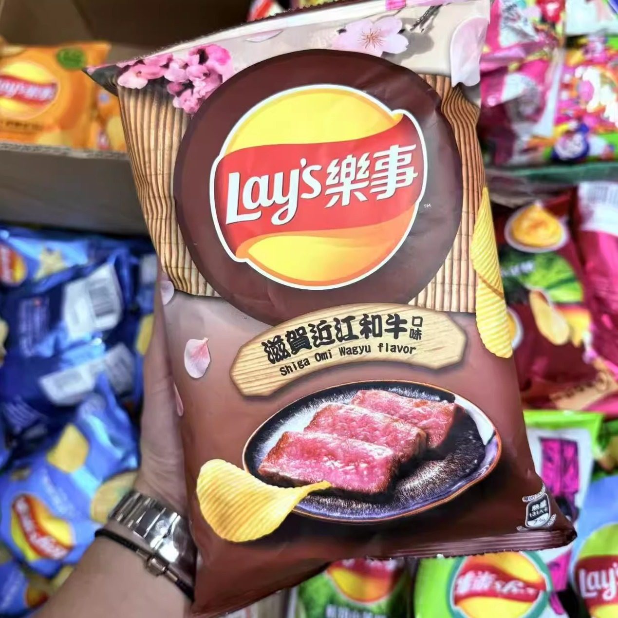 乐事薯片台湾深夜食堂厚切薯片