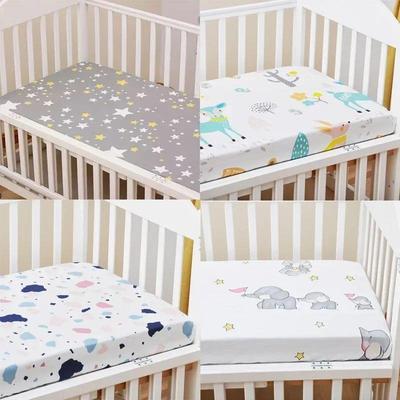 Baby Bed Pure Cotton Fitted Sheet Bed Sheet Baby Mother and