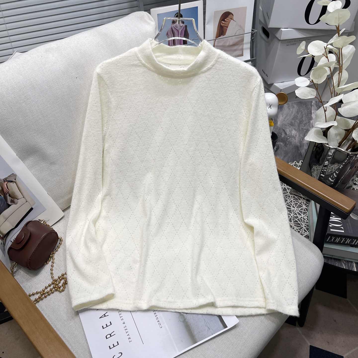 大码女装秋季新款打底衫T恤女胖mm时尚半高领磨毛长袖内搭上衣潮,女装/女士精品,大码内搭,淘宝优惠券,粉丝福利购,淘宝优惠卷