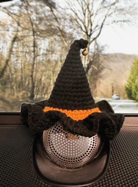 沃尔沃宝华音响帽子万圣节VOLVO韦健女巫帽S90XC90S60XC60V90CC