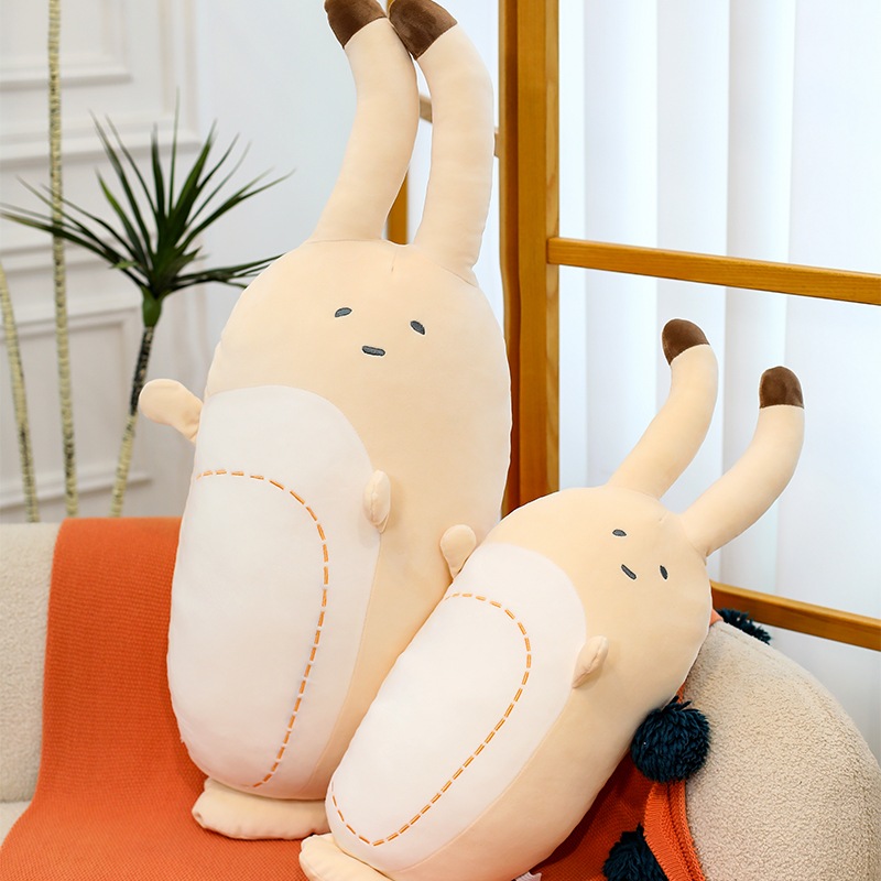 可爱创意蛏子毛绒玩具公仔玩偶睡觉抱枕大娃娃搞怪生日礼物送女生