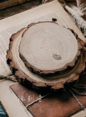 zakka杂货小木片复古网店拍照