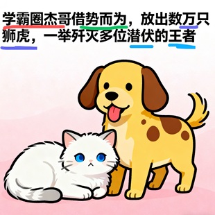 一手大V老师/杰哥学霸圈/借势而为/万狮虎/潜伏王者LOGO设计