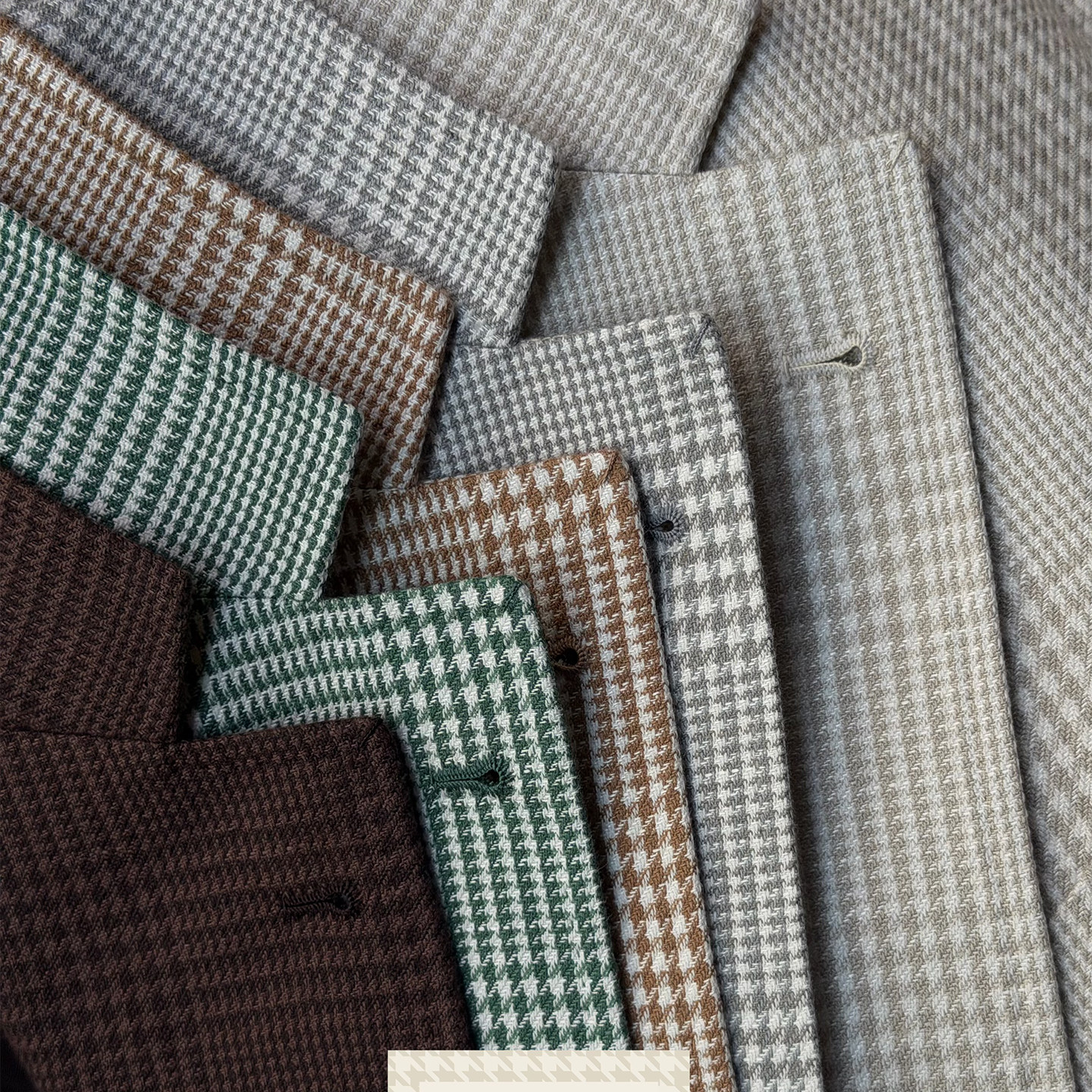 CM那不勒斯皇后Capri tweed丝麻棉混纺意式单排扣全麻衬西装系列