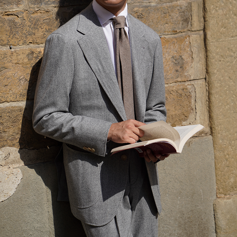 CM那不勒斯皇后意大利Drago Rugby雪灰防水自然弹法兰绒套装 408