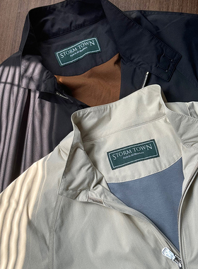 CM那不勒斯皇后轻薄便携NY66冲锋衣面料防水防风G9哈灵顿男士夹克