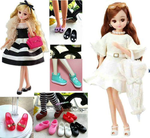 licca玩具配件鞋子洋娃娃配件