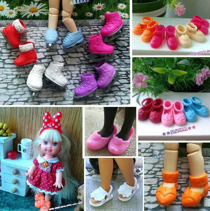 小凯丽凯莉丘比迷你鞋子美发娃娃