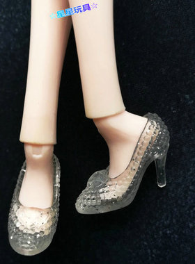 正散货6分娃鞋珍藏版ST超模FR NUFACE心怡可穿超逼真闪亮水晶鞋