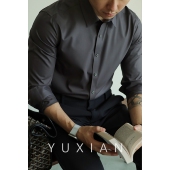 款 YUXIAN三防无痕竹纤维长袖 男 舒适修身 抗皱四季 衬衫 休闲商务正装