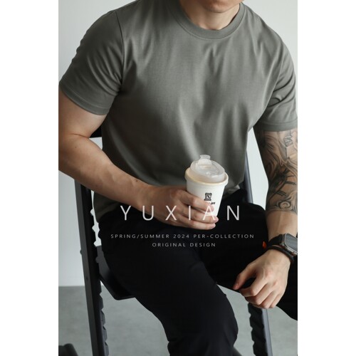 YUXIAN短袖休闲商务CoolMax短袖
