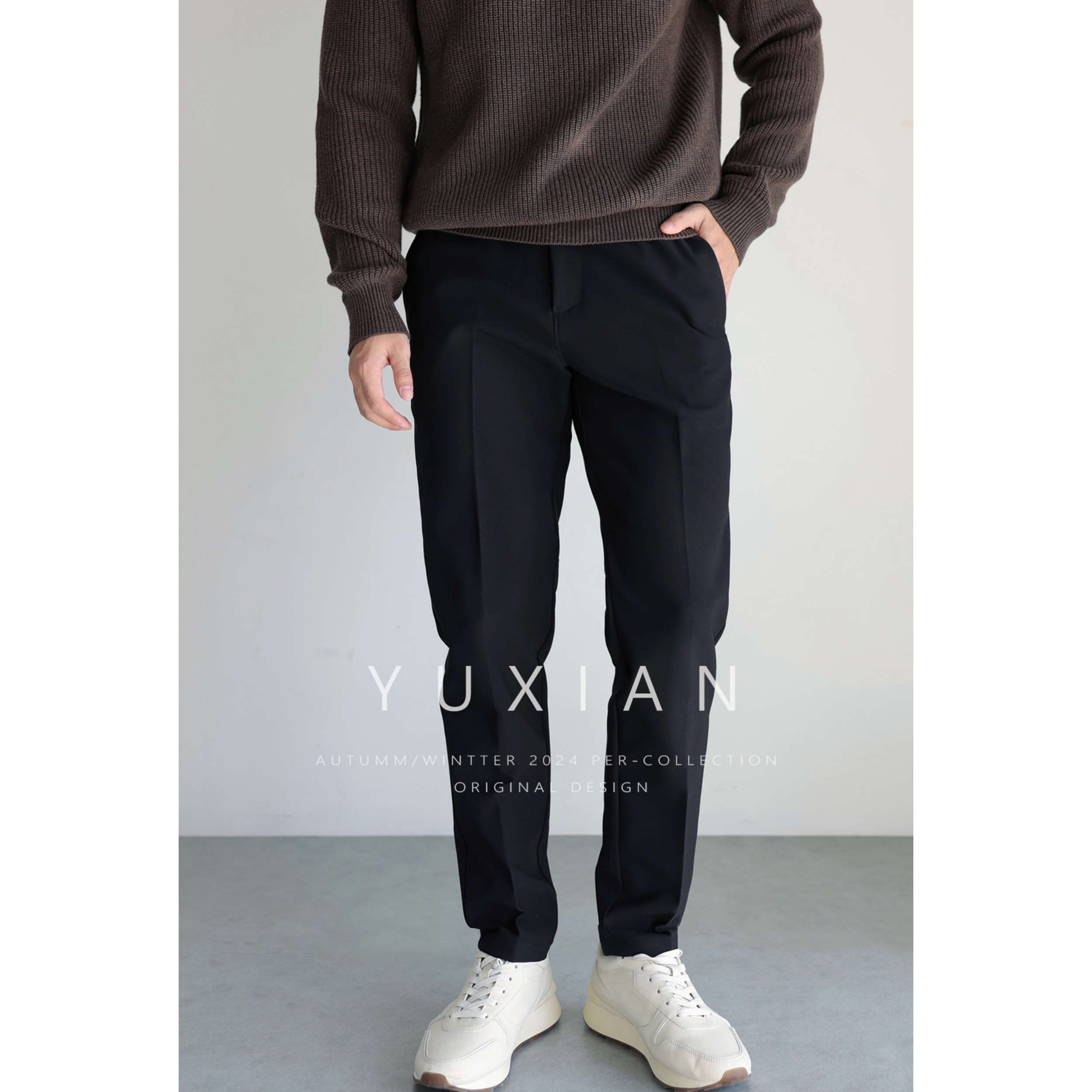 秋冬全景通勤神裤休闲运动长裤