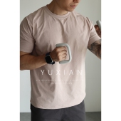 春夏季 T恤运动健身凉感抗皱薄款 高端5A抗菌 速干吸湿防晒短袖