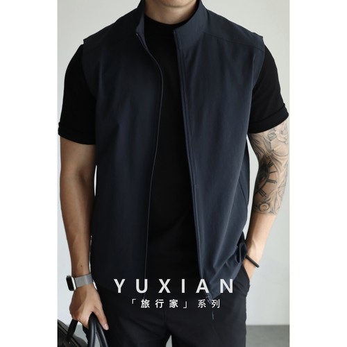 YUXIAN轻量化春夏男士薄款马甲