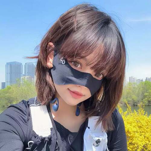 蝴蝶耳挂防晒运动面罩口罩防晒贴
