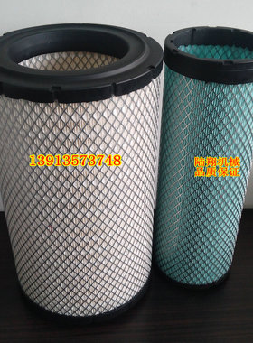 徐工XS223JXS263JXS265JSXS265H压路机上柴电喷发动机空滤格滤芯