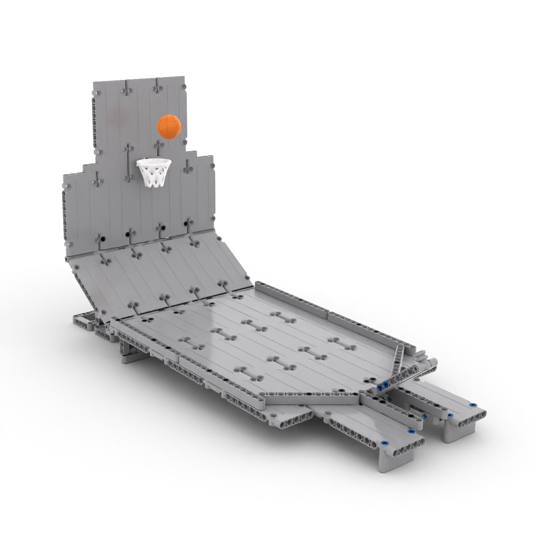 科技积木教具收纳盒科技