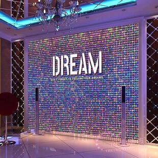 闪光墙纸镭射马赛克ktv酒吧歌厅装饰壁画网红拍照直播间背景墙布