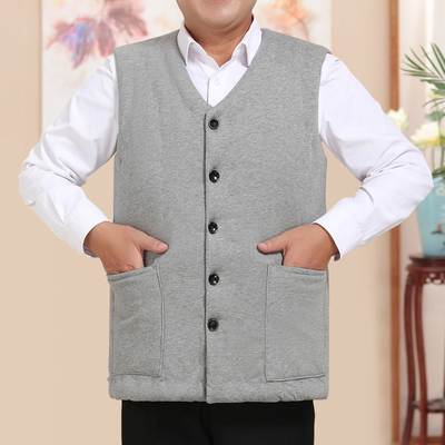 男女士秋冬季加厚纯棉花手工马甲