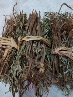 野生艾叶艾草 五月艾 细叶艾茎整棵带根 煲汤 做月子 中药材包邮