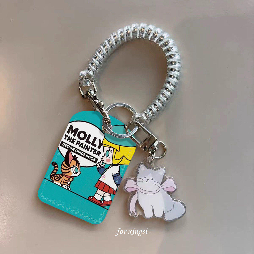 猫咪和莫莉可爱饭卡公交地铁门禁卡通工牌证件保护套挂包防丢绳,文具电教/文化用品/商务用品,卡套/证件套,淘宝优惠券,粉丝福利购,淘宝优惠卷