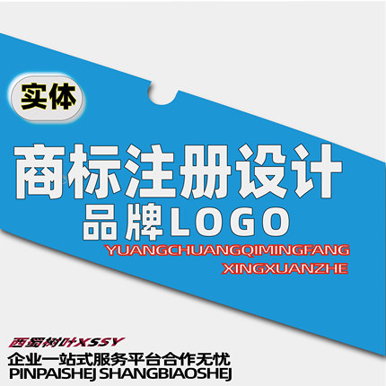 商标注册logo设计变更营业执照办理延期转让个人品牌申请加急