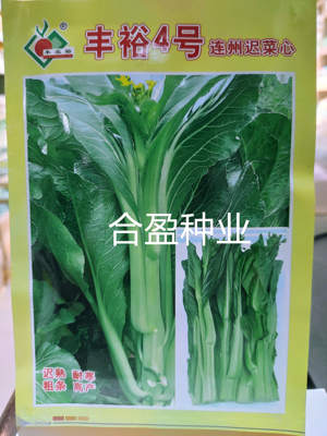 10克丰农裕丰裕4号连州迟菜心种子正宗连州杂交菜心耐寒好吃高产